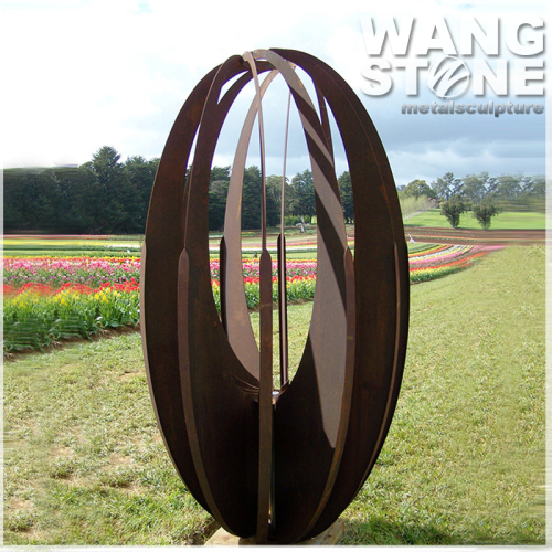 Modern Contemporary Corten Steel Metal Art Sculptures