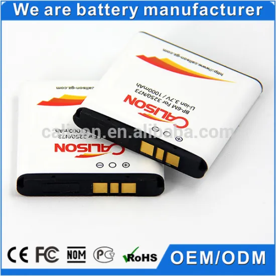 High capacity BP-6M mobile phone battery for Nokia