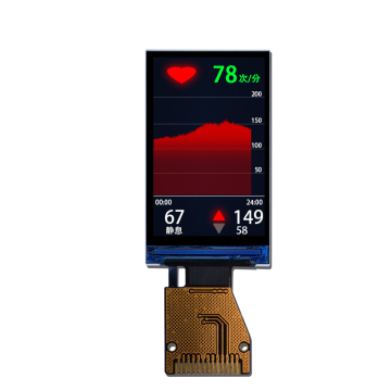 Small Size 1.14 Inch IPS TFT LCD Panel 135*240 Pixels Free Viewing Angle