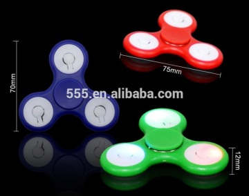 High Quality LED Fidget Spinner, Glowing Relieve Stress Fidget Spinner for Child and Adult