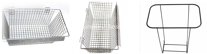 metal freezer baskets welded