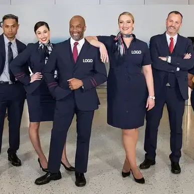 Custom Uniforms for Airline Crew: Pilot, Stewardess, and Cabin Crew Clothing Manufacturer