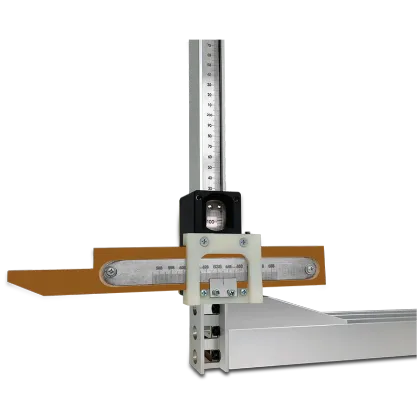 Folding Insulated Third Rail Measuring Gauge For Subway Metro Third Rail Measurement