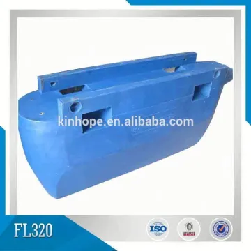 Heavy-duty polyethylene floater for Marine Pontoon System