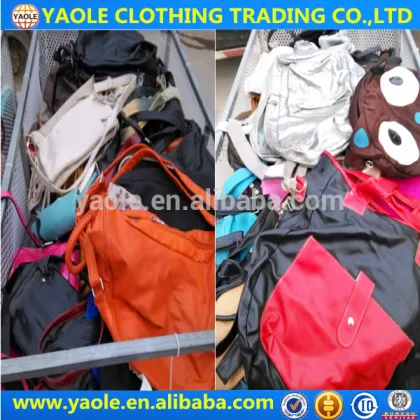 Fashion bag and clothing for men and women chinese used clothing manufacturers