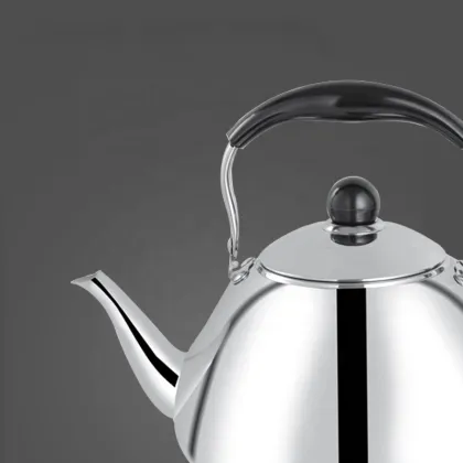 Auspicious Pomelo Stainless Steel Kettle with Tea Filter Screen