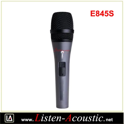 E845S Audio Performance Dynamic Wired Karaoke Microphone