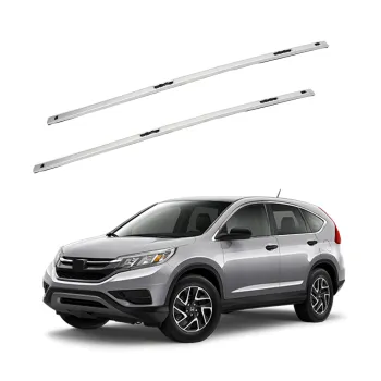 Factory Direct Silver ABS Plastic Luggage Rack Side Rails Roof Rails for Honda 2012-2016 CRV