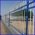 Sicherheits-Stahlrohrspeerspitze schwarze Zaunplatten