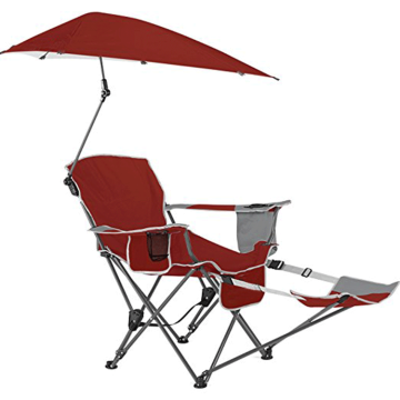 Outdoor Travel Portable Beach Lightweight Recliner Chair With Umbrella