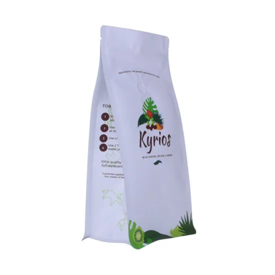 Compostable eco k seal pouch carbon neutral coffee bags