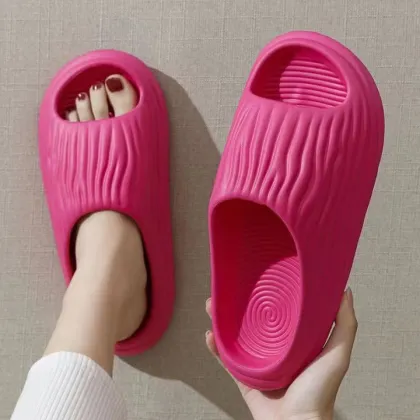 Fashion Trend Platform Pillow Cloud Slides