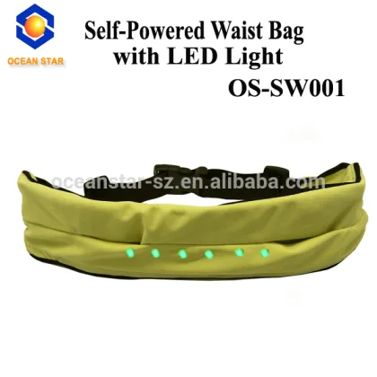 High quality reasonable LED running waist bag