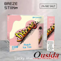 Пухни одноразовые капсулы ousida vapes breze stiik mega