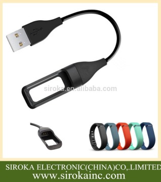 Factory wholesale 2.0 USB charger cable for Fitbit Flex Wireless Bracelet Wristband