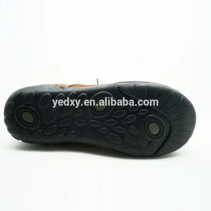 lace up comfortable soft rubber sole children genuine leather sports shoes