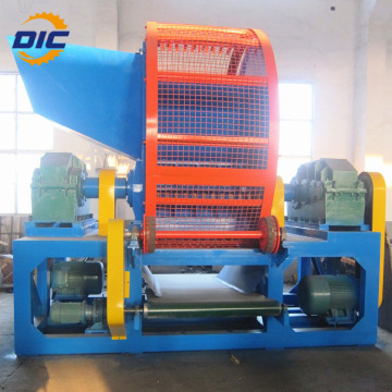 Plastic Tire Shredding Double Shaft Shredder Machine
