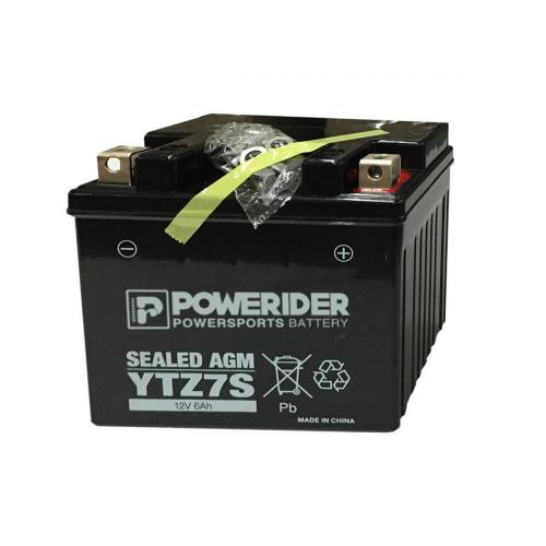 Batería de motocicleta de 12 V6AH YTZ7S Batería de ácido de plomo sellado