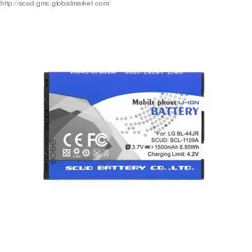 SCUD Mobile Phone Battery for LG BL-44JR 1500mAh