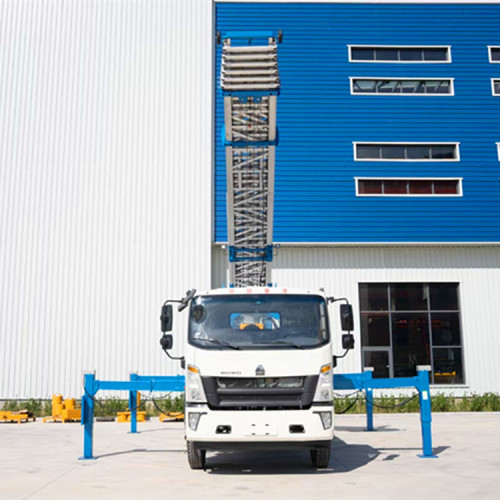 Sinotruk Howo 45 -метровый грузовик с перемещением