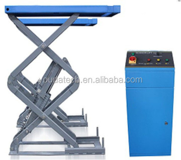 Lift gunting mobil hidrolik 3000kg untuk layanan