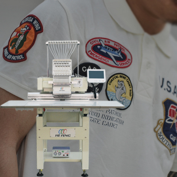 One Head 15 Color Computer Smart Embroidery Machine Price with High Quality Speed