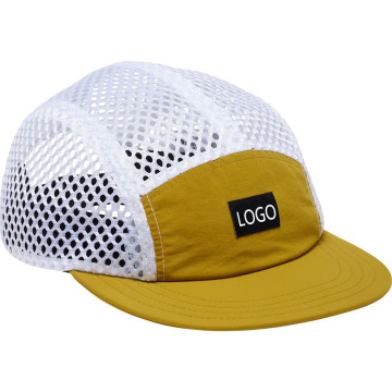 High Quality Snapback Running Five Panel Nylon Caps & Hats