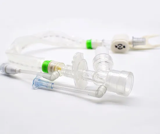 Medical Soft Types Closed Sputum Suction Satheters Tube