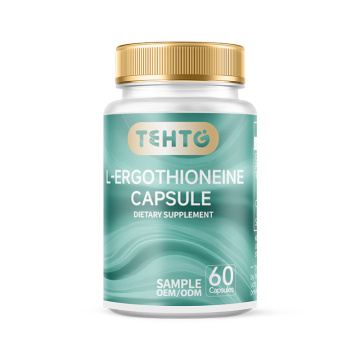 Gran oferta OEM - Personalizable - Suplemento de ergotioneína 30 mg de L-ergotioneína pura de origen vegetal por cápsula
