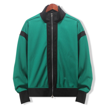 Casual Color Contrast Fashion Cardigan for Men - Spring and Autumn Jacket