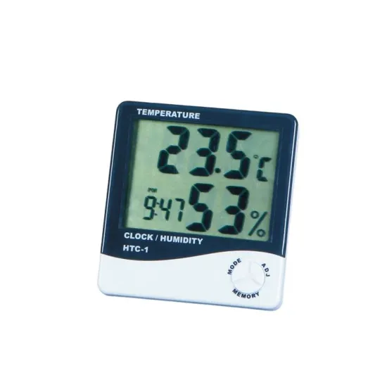 Strong Durable Digital Thermo Hygrometer with Alarm Clock