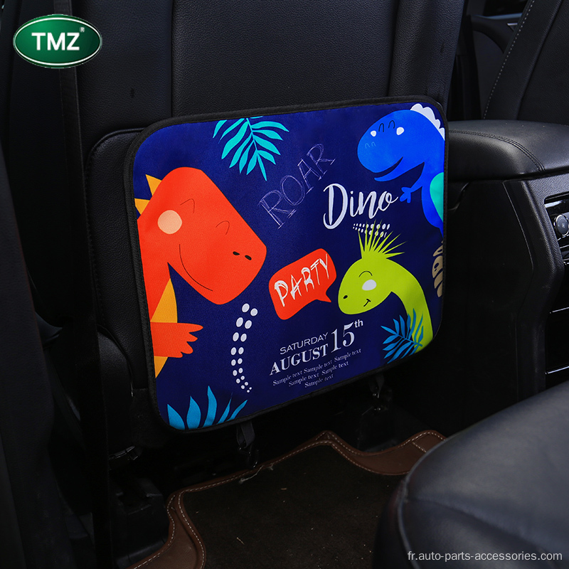 Cartoon Kick Mat Cover Car Mats Anti-Kick