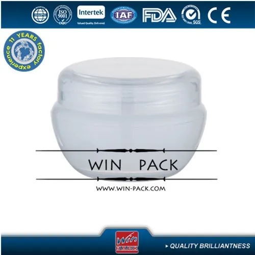 10g round plastic cosmetic sample jar,20g cute cosmetic jars plastic,white round cosmetic jar