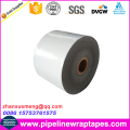 Butyl Rubber Pipeline Protection Outer Wrap Tape Untuk Minyak Gas Pipa Air