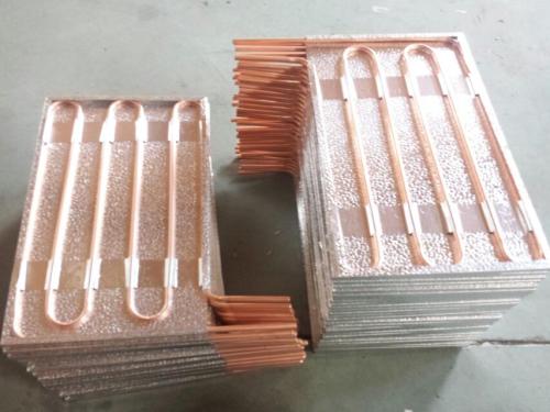 Aluminium tabung ikatan evaporator untuk kulkas