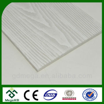 white exterior fiber cement board / fiber cement panels