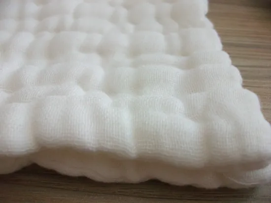 cotton fabric for baby muslin swaddle blanket