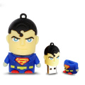 Unidad flash USB de dibujos animados de superhéroe