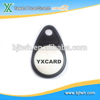 Plastic key tag