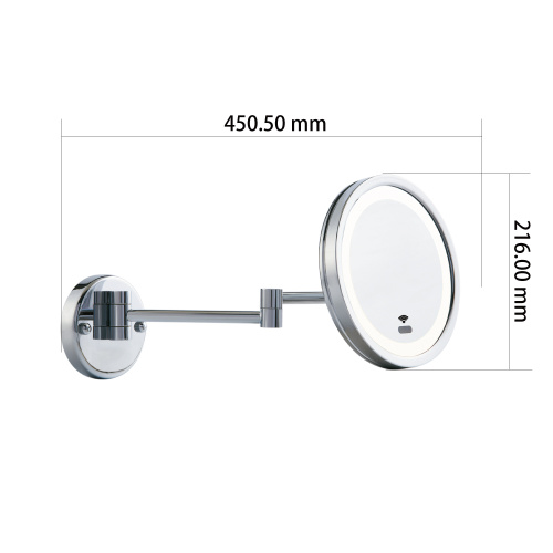 Arms sensor makeup mirror