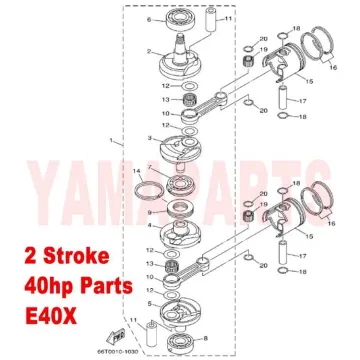 93306-307U0 Bearing for Yamaha Hidea Parsun Seatan 2 Stroke 40HP Outboard Engine Crankshaft Spare Parts