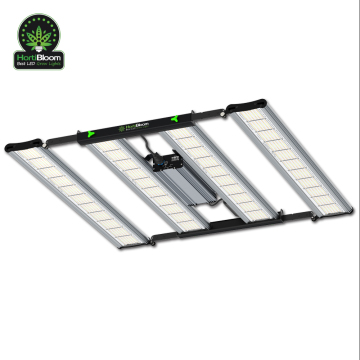 2023 Hortibloom Greenhouse 720W Fold Bar Best Full Spectrum LED Grow Light - Waterproof