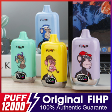 Original FIHP Digital Box 12K Puffs Disposable vape