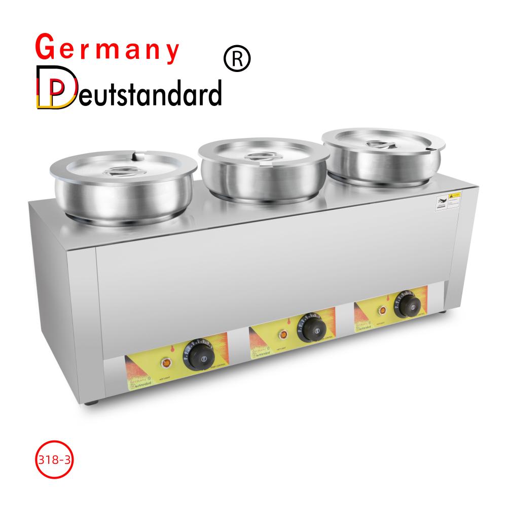 Tangki Bain Marie 3 Sauce Warmer Bain 3