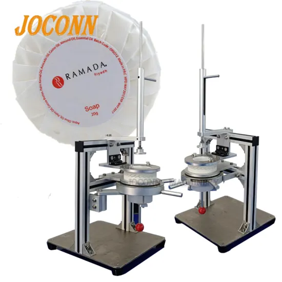 Hot Sale Commercial Portable Wrap Machine for Round Soap/Packing Hotel Toilet Bar Soap