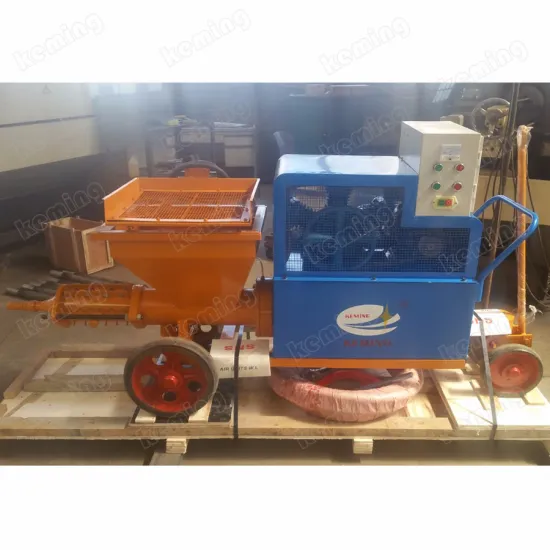 Cement Powder Pump Mortar Sprayer Plastering Machine for Ceiling