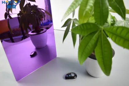 1mm Colorful Mirror Treatment Polycarbonate Sheet