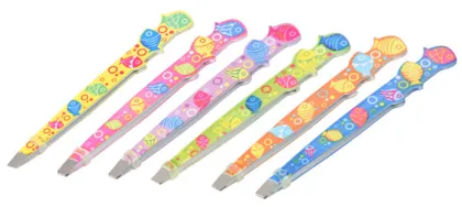 Ocean Theme Printed Eyebrow Tweezers