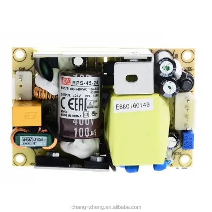 Mean Well 15V 3A Open Frame SMPS RPS-45-15 - Reliable Green Medical Power Supply for Computer Monitors
