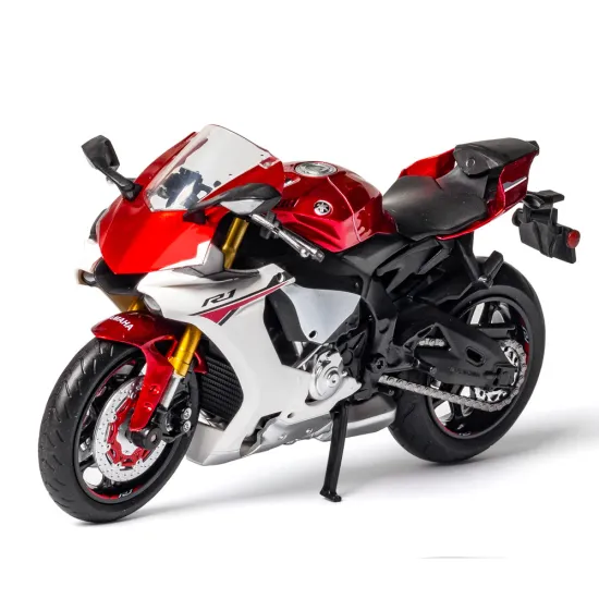 IN STOCK: 1:12 Scale Yamaha R1 Alloy Die-Cast Motorcycle Model - Perfect Collectible Toy and Decoration